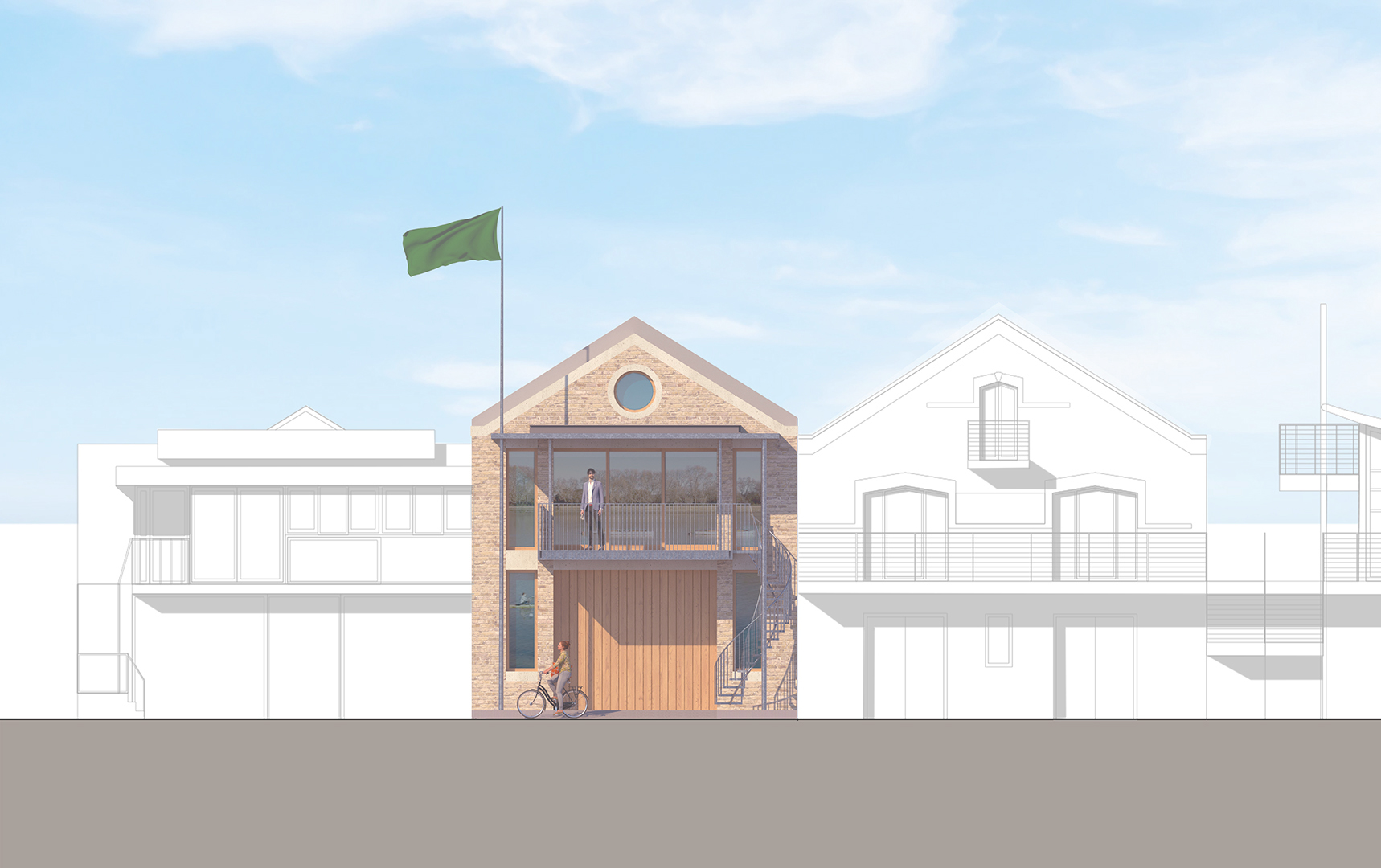 Crabtree Boathouse_Front Render